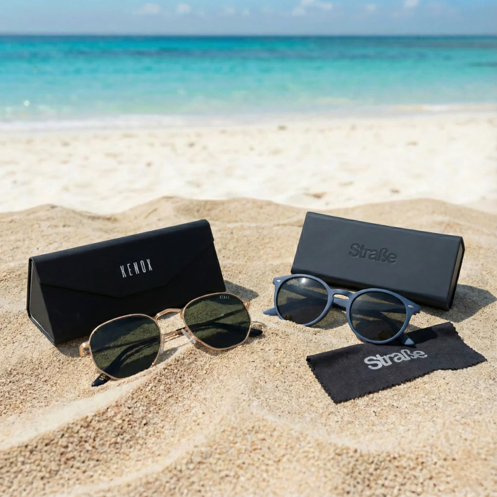 Combo 2 Lentes De Sol: Cala + Rostock color navy