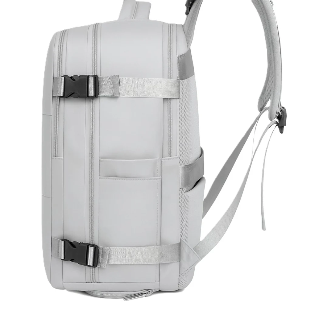Combo Maleta Cabina Gout y Mochila Viaje Viral 36L Grey - Image 6