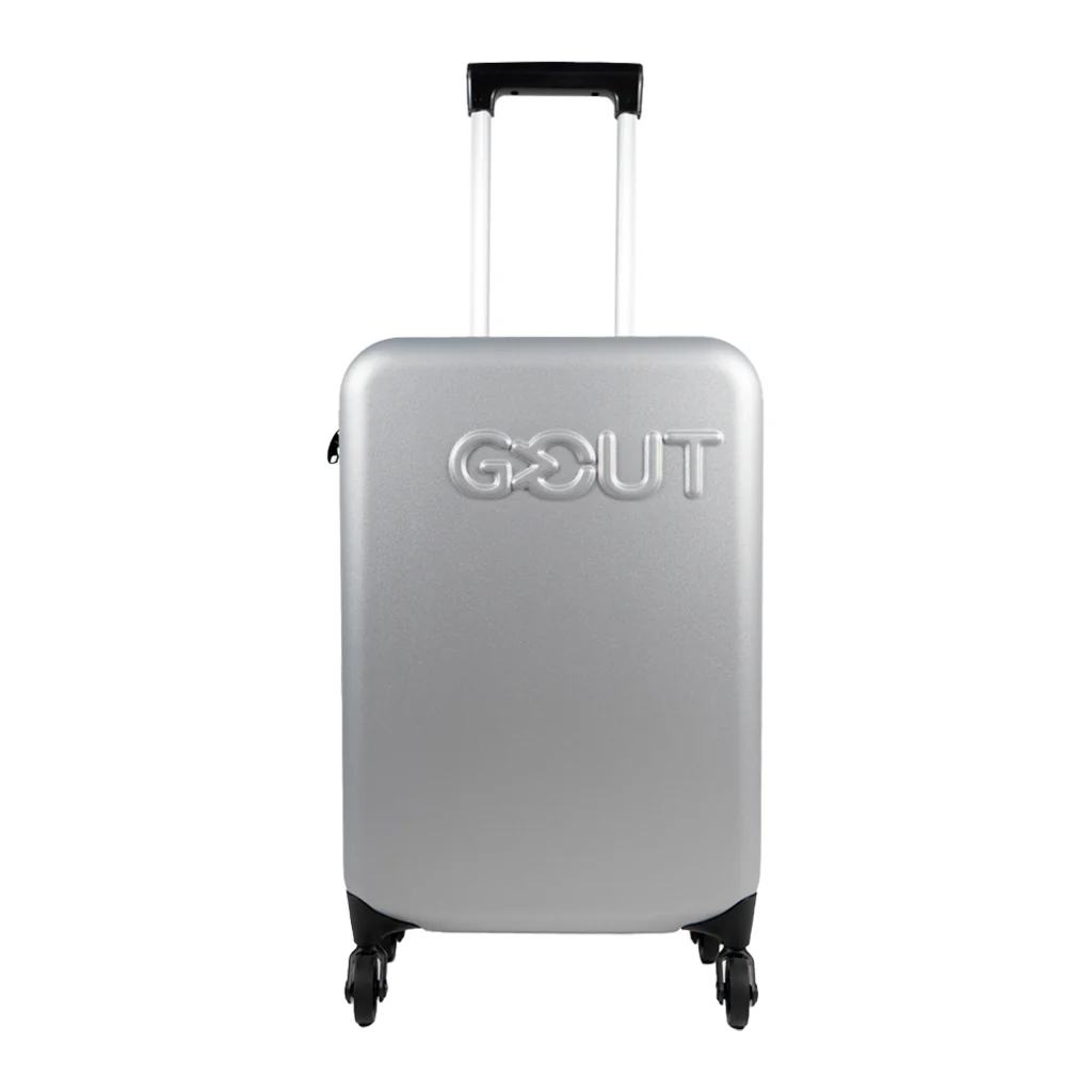 Combo Maleta Cabina Gout y Mochila Viaje Viral 36L Grey - Image 9