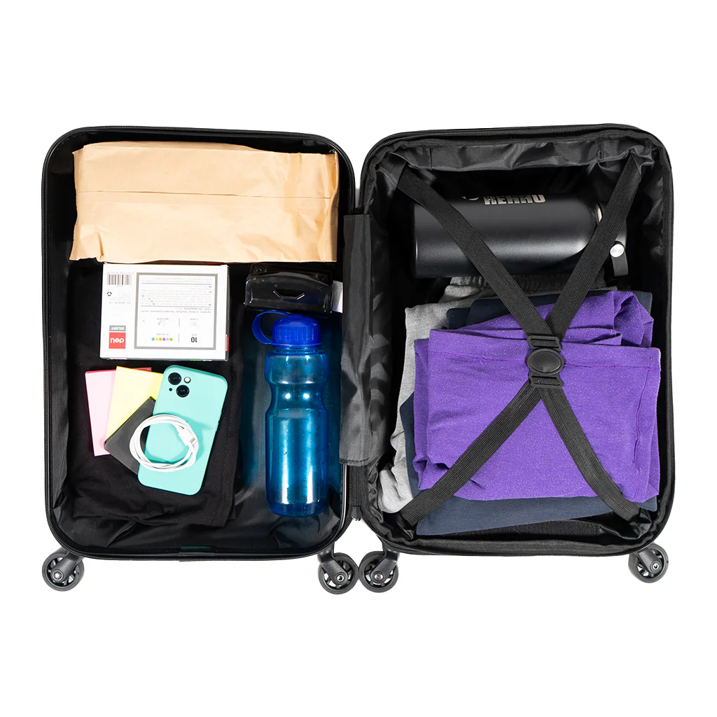 ✈️PACK Exclusivo Maleta Cabina GOUT y Mochila Viaje Viral Cabina 40L. Negro - Image 5