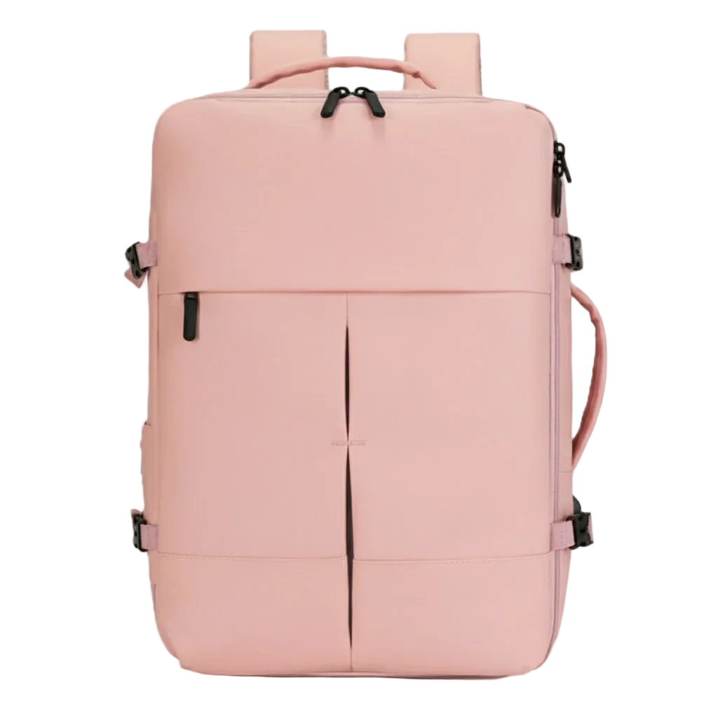 Combo Maleta (S) Rosado Oscuro y Mochila Viaje Viral Cabina 36L Pink. Pack Travel - Image 10