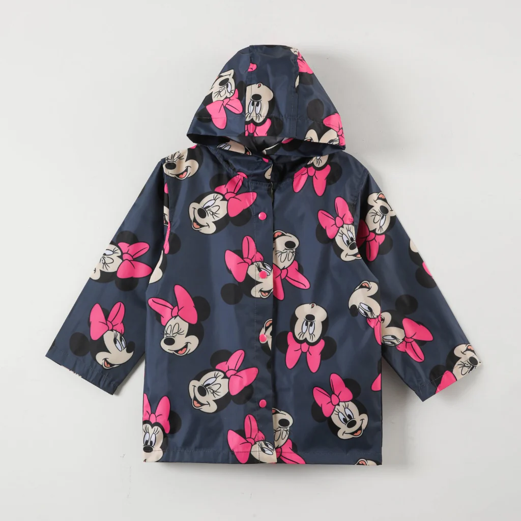 Combo Minnie 1 Paraguas + 1 Bota De Agua + 1 Chaqueta Impermeable - Image 4