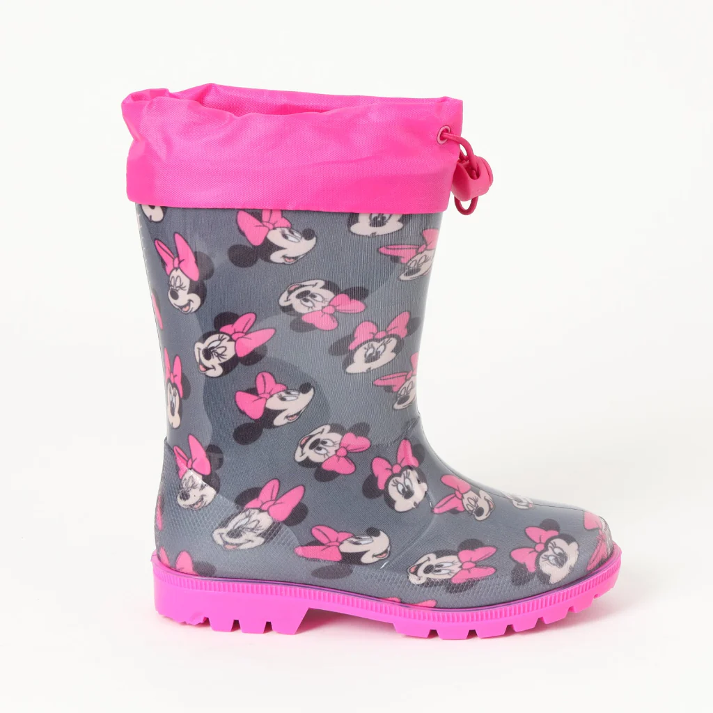 Combo Minnie 1 Paraguas + 1 Bota De Agua + 1 Chaqueta Impermeable - Image 5