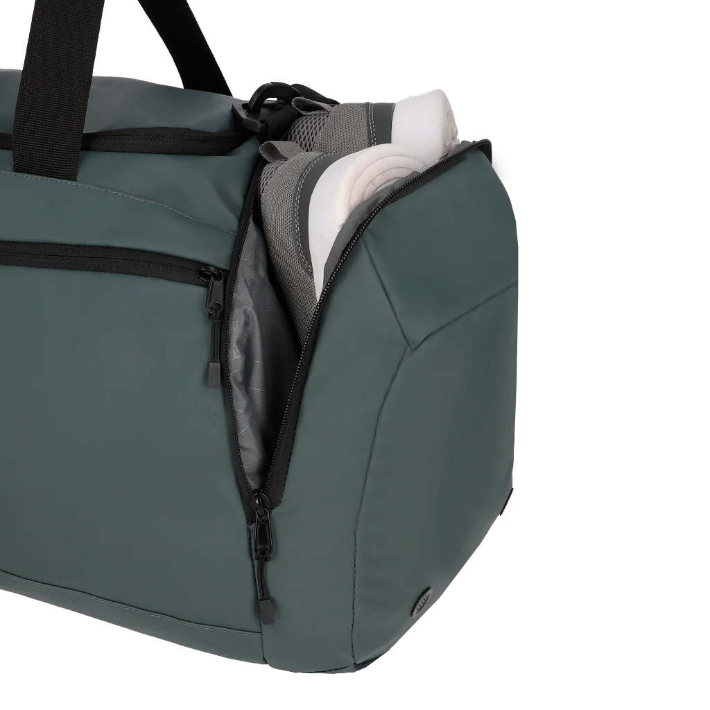 Combo Mochila Cairo 30 Lts Gris + Bolso Kingston Gris 40Lts Saxoline - Image 3