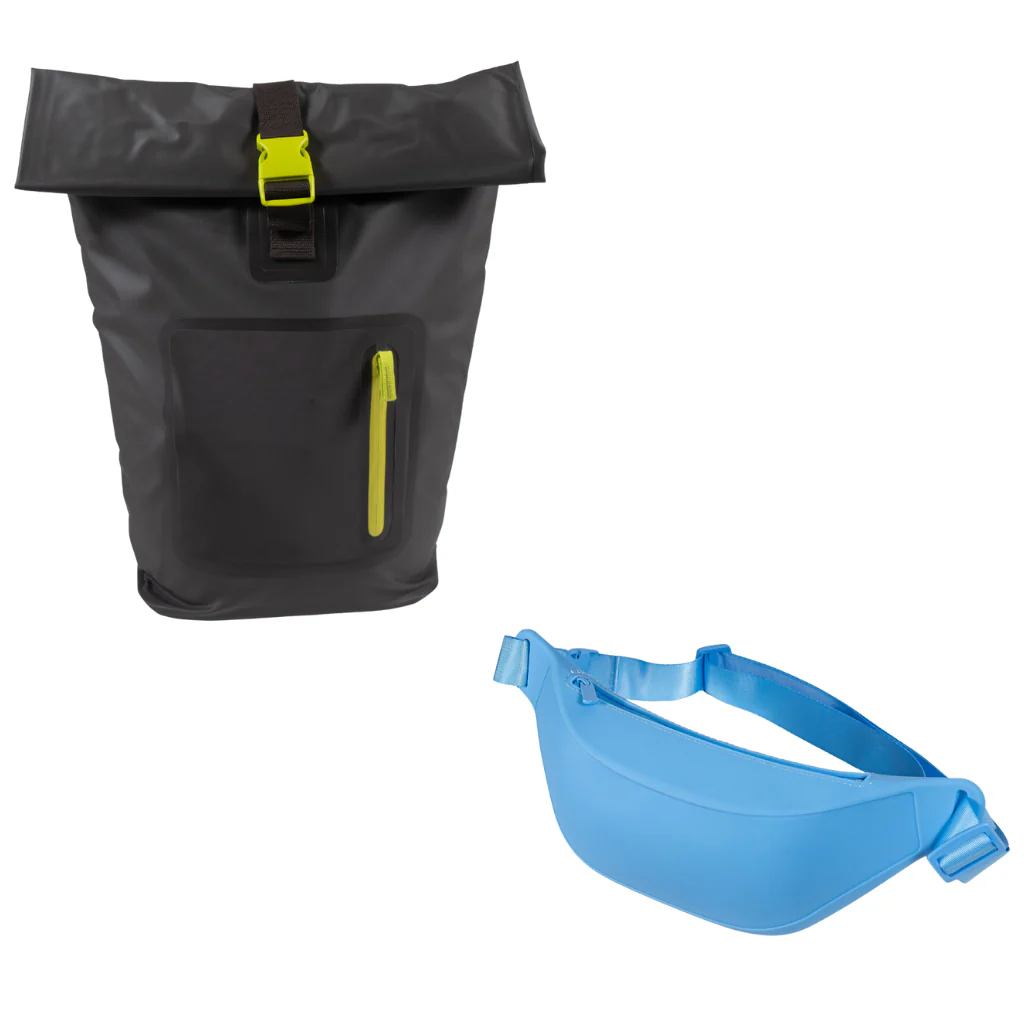 Combo Mochila Cooler 15Lt Gris +  Banano Celeste - Image 8