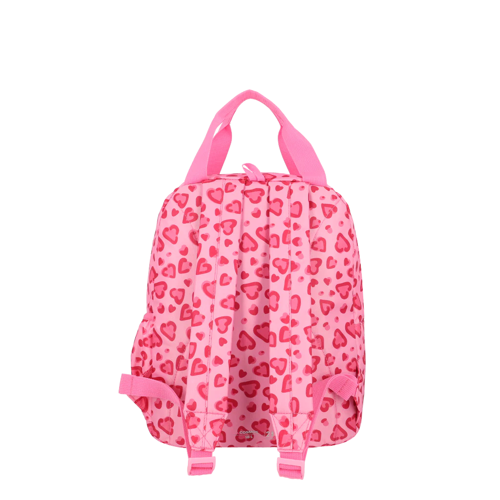 Combo Saxoline 3x: Mochila Cosmos Rosados + Estuche Ayla Rosado + Lonchera Longboard Rosa Viejo - Image 5