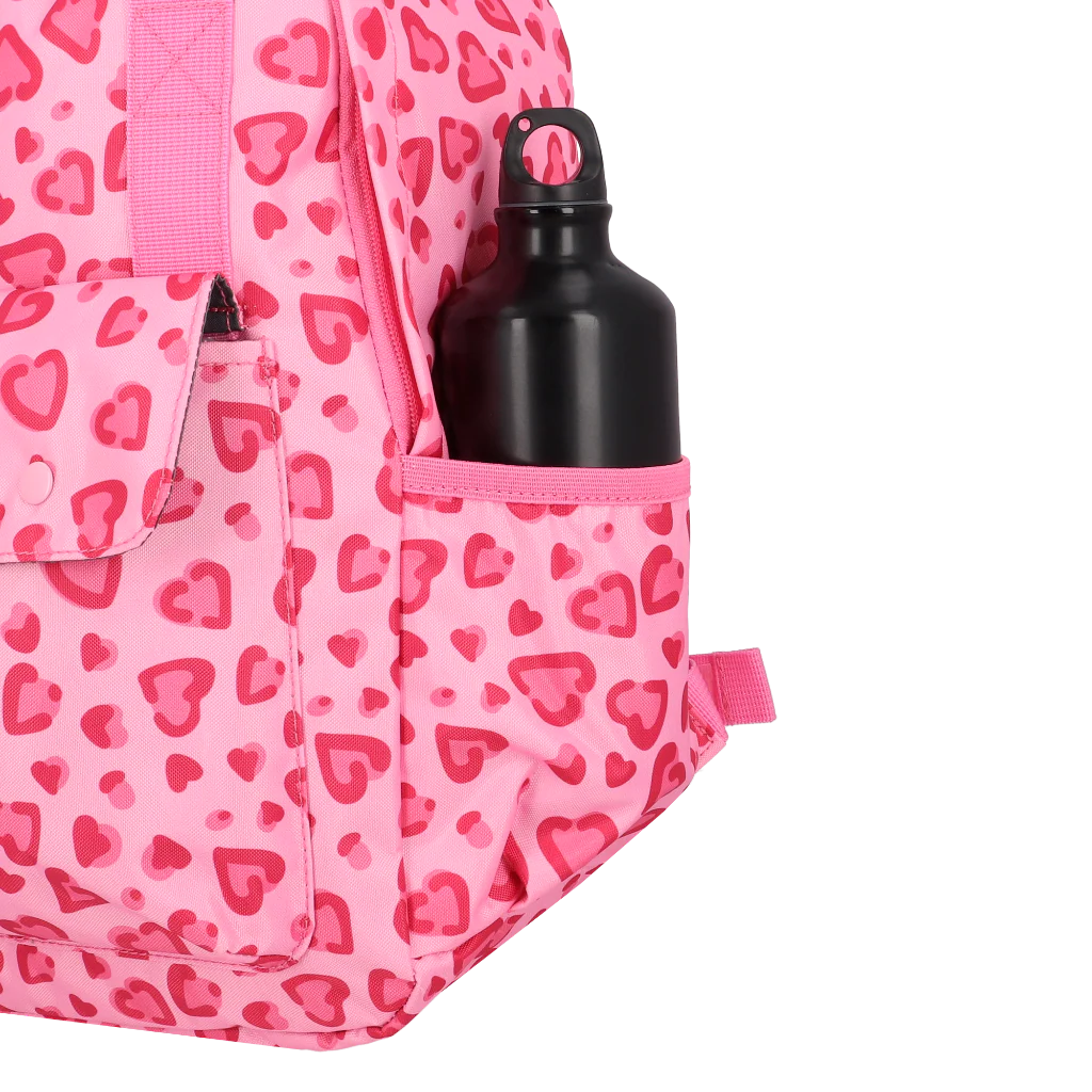Combo Saxoline 3x: Mochila Cosmos Rosados + Estuche Ayla Rosado + Lonchera Longboard Rosa Viejo - Image 6