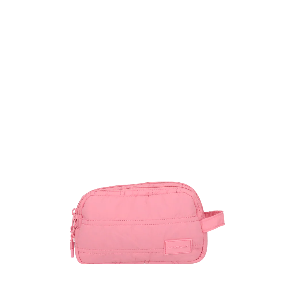 Combo Saxoline 3x: Mochila Cosmos Rosados + Estuche Ayla Rosado + Lonchera Longboard Rosa Viejo - Image 8