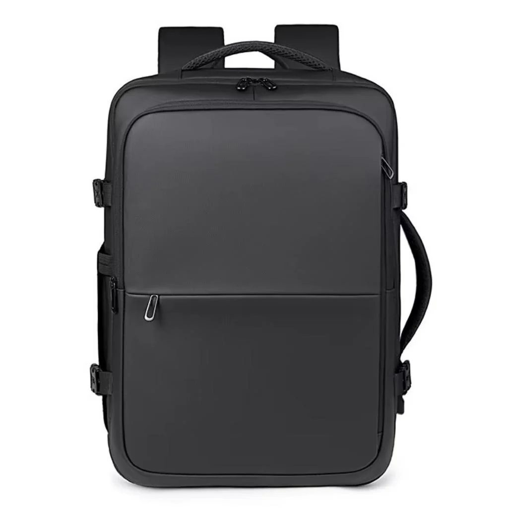 Combo Mochila de Viaje Viral 38L. Expandible Black + Cosmetiquero 24cm x 18cm Gout Aqua - Image 5