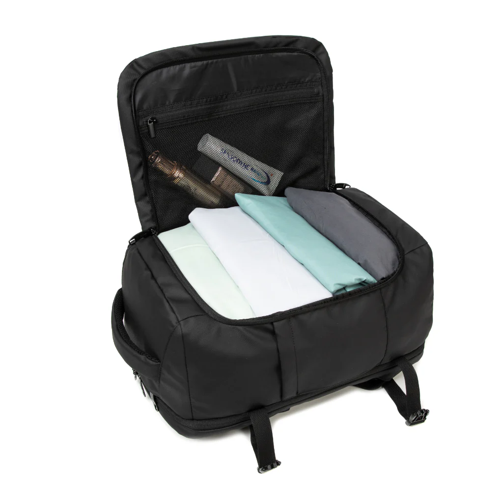 Combo Mochila de Viaje Viral 45L Kippi Negro + Bandolera Negra - Image 17