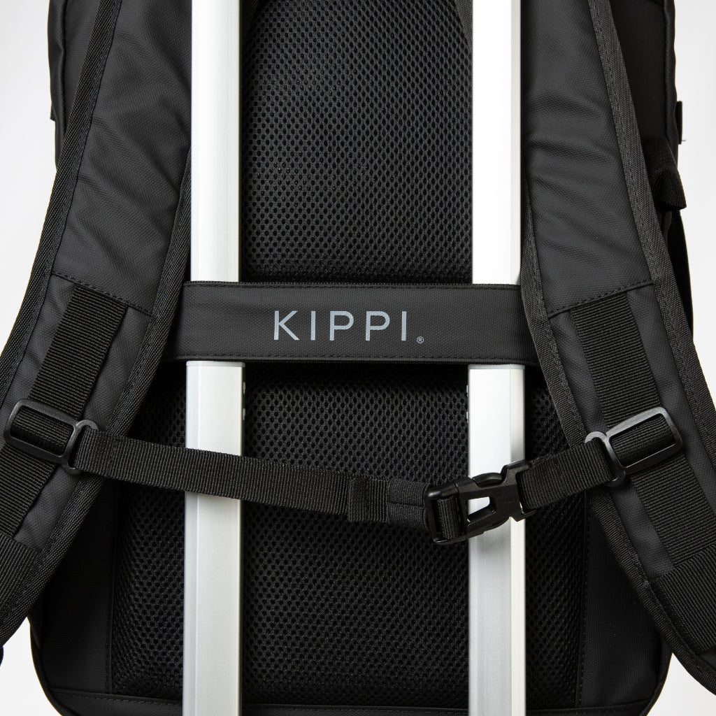 Combo Mochila de Viaje Viral 45L Kippi Negro + Bandolera Negra - Image 9