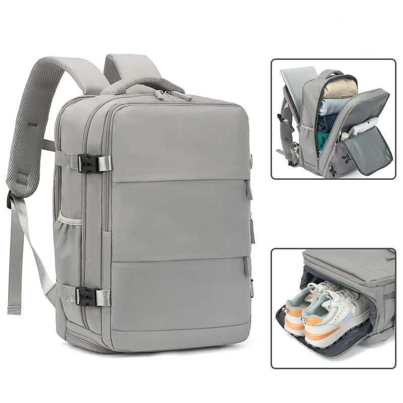 ✈️PACK TRAVEL EXCLUSIVO 2 Mochila de Viaje: 1 Mochila 30L Black + Mochila 40L Premium Grey. - Image 4