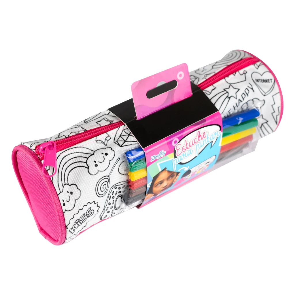 Combo: Mochila Hello Kitty Metalizada + Cuaderno De Actividades  + Estuche + Lápices Colores  + Snackbox B.Box Ocean Breeze - Image 10