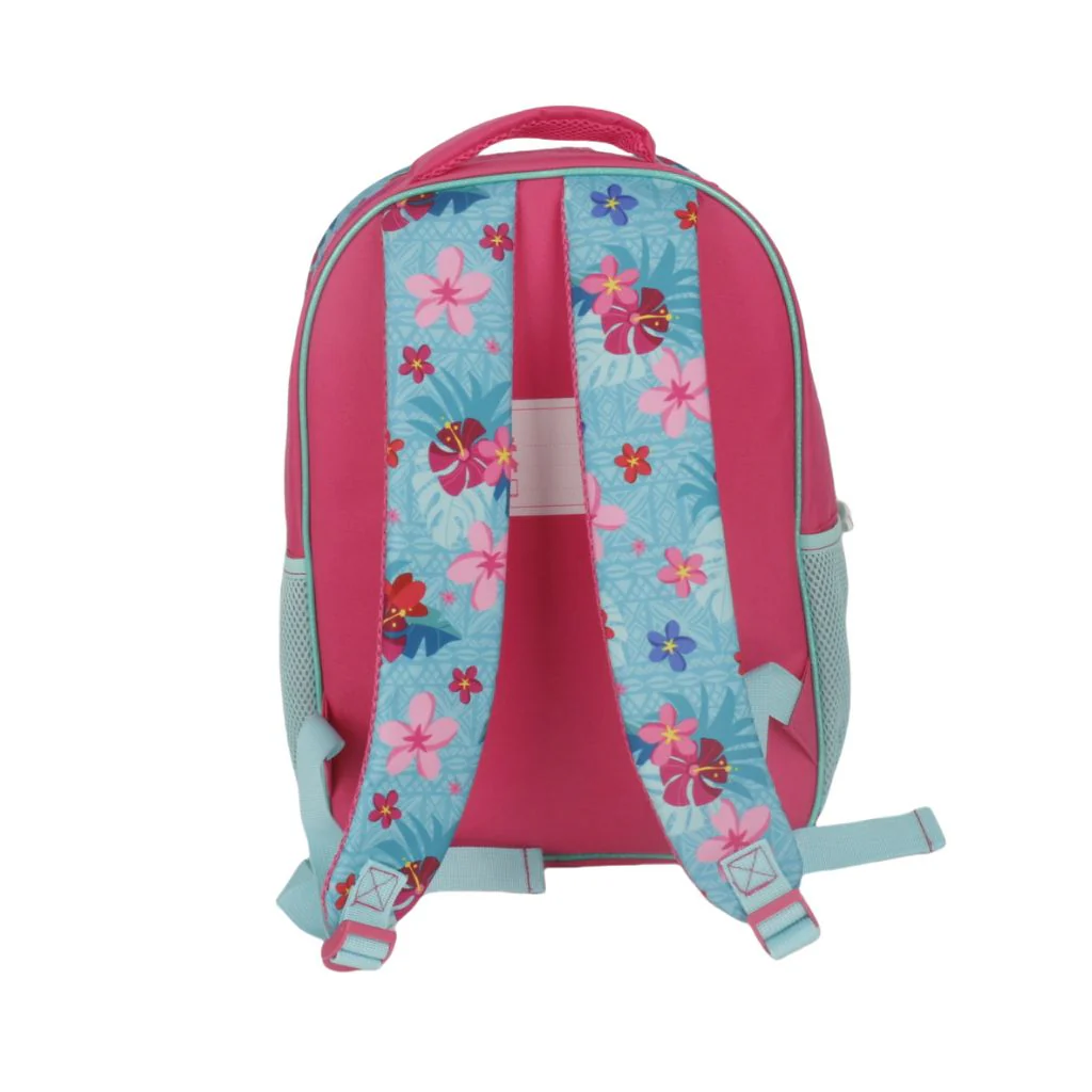 Combo Mochila Infantil  Moana + Estuche Negro de Tela Para Colorear - Image 7
