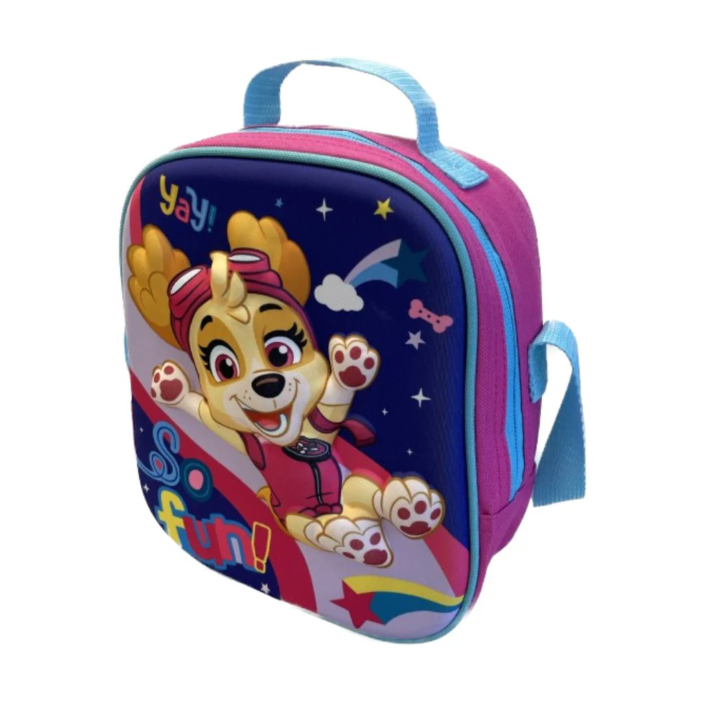 Combo Mochila Infantil 3D Face Skye + Lonchera 3D + Set 2Pcs Premium Porta Sándwich + Botella Paw Patrol - Image 9