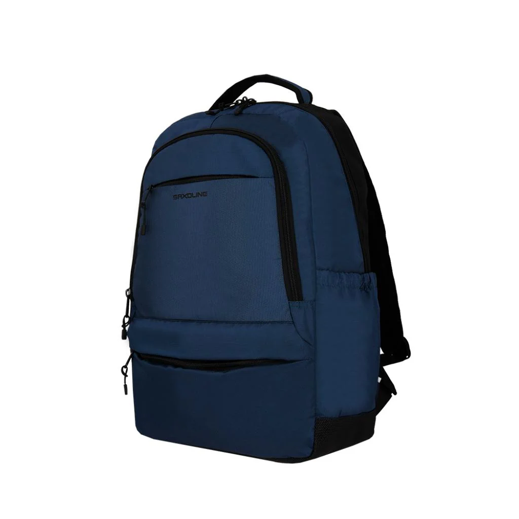 Combo Mochila Saxoline Cardiff Azul 30Lts + Mouse Inalambrico + Audífonos Bluetooth - Image 8