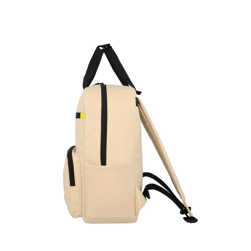 Combo 2 Mochilas Saxoline Collins 20 L Color Beige y Rosada - Image 6
