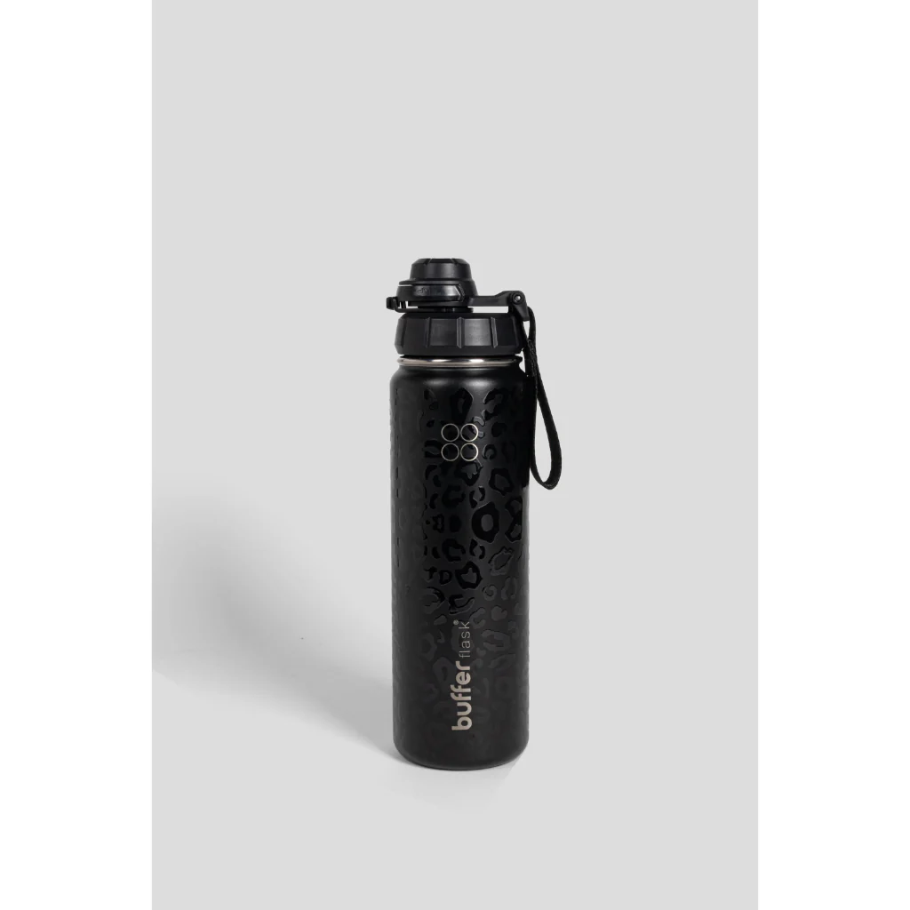 Combo Mochila Saxoline Collins Negra 20 L + Botella de Agua Térmica Buffer 700ml con 4 Tapas - Image 7