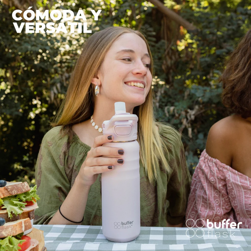 Combo Mochila Saxoline Collins Rosada 20 L + Botella Yosemite1 Buffer 700ml  Pinky - Image 11