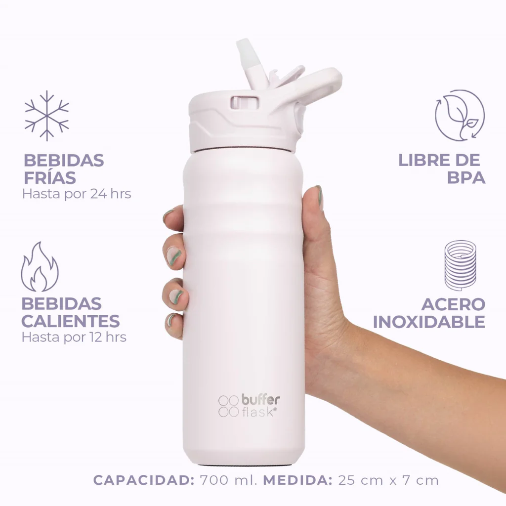 Combo Mochila Saxoline Collins Rosada 20 L + Botella Yosemite1 Buffer 700ml  Pinky - Image 12