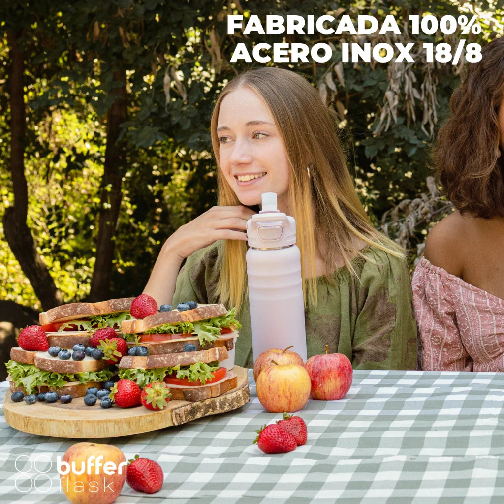 Combo Mochila Saxoline Collins Rosada 20 L + Botella Yosemite1 Buffer 700ml  Pinky - Image 9