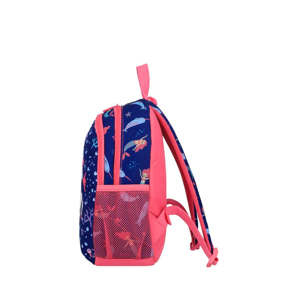Combo Mochila Saxoline Homeschool 13Lt Sirena Azul y Vaso Yogurt Zootopia - Image 2