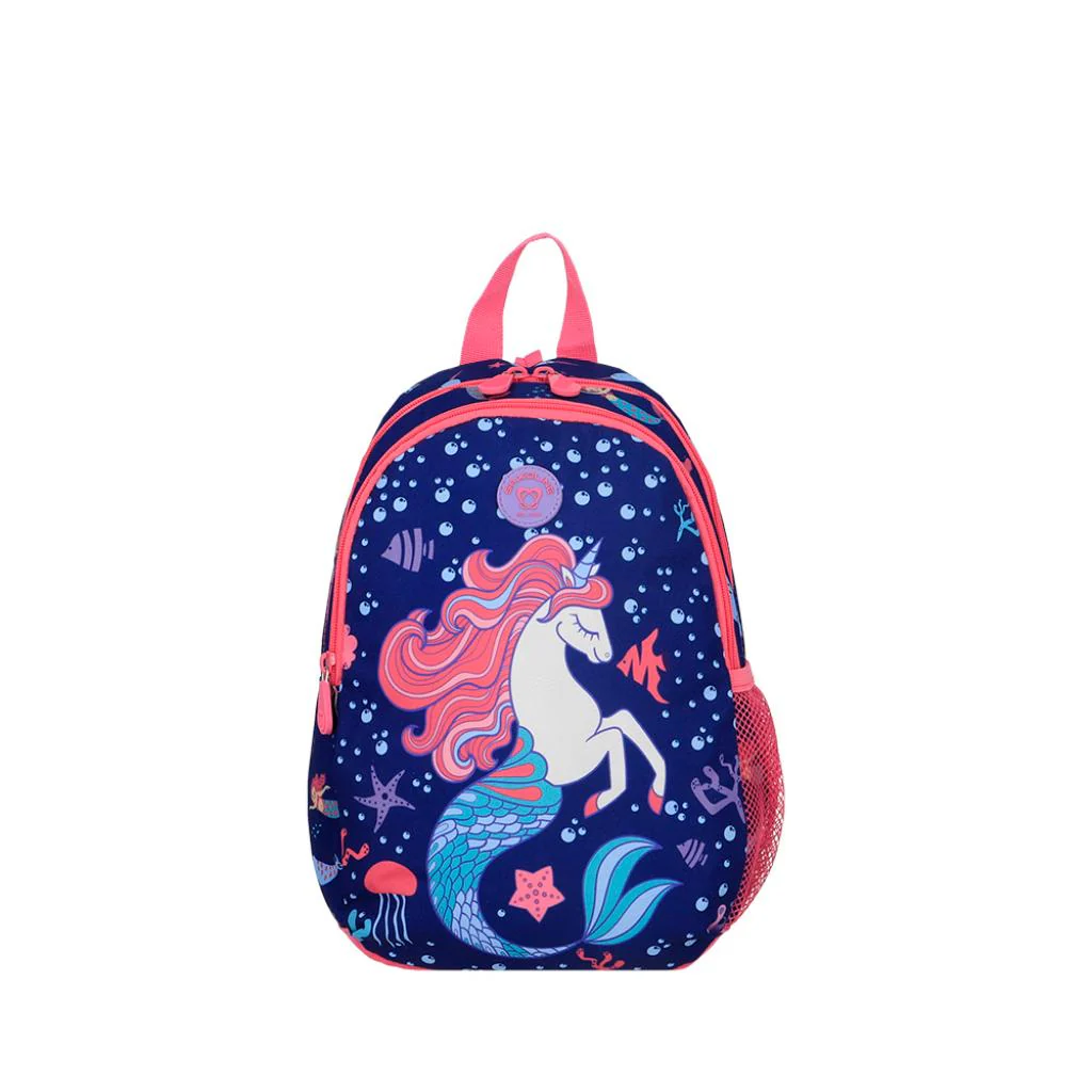 Combo Mochila Saxoline Homeschool 13Lt Sirena Azul y Vaso Yogurt Zootopia - Image 5