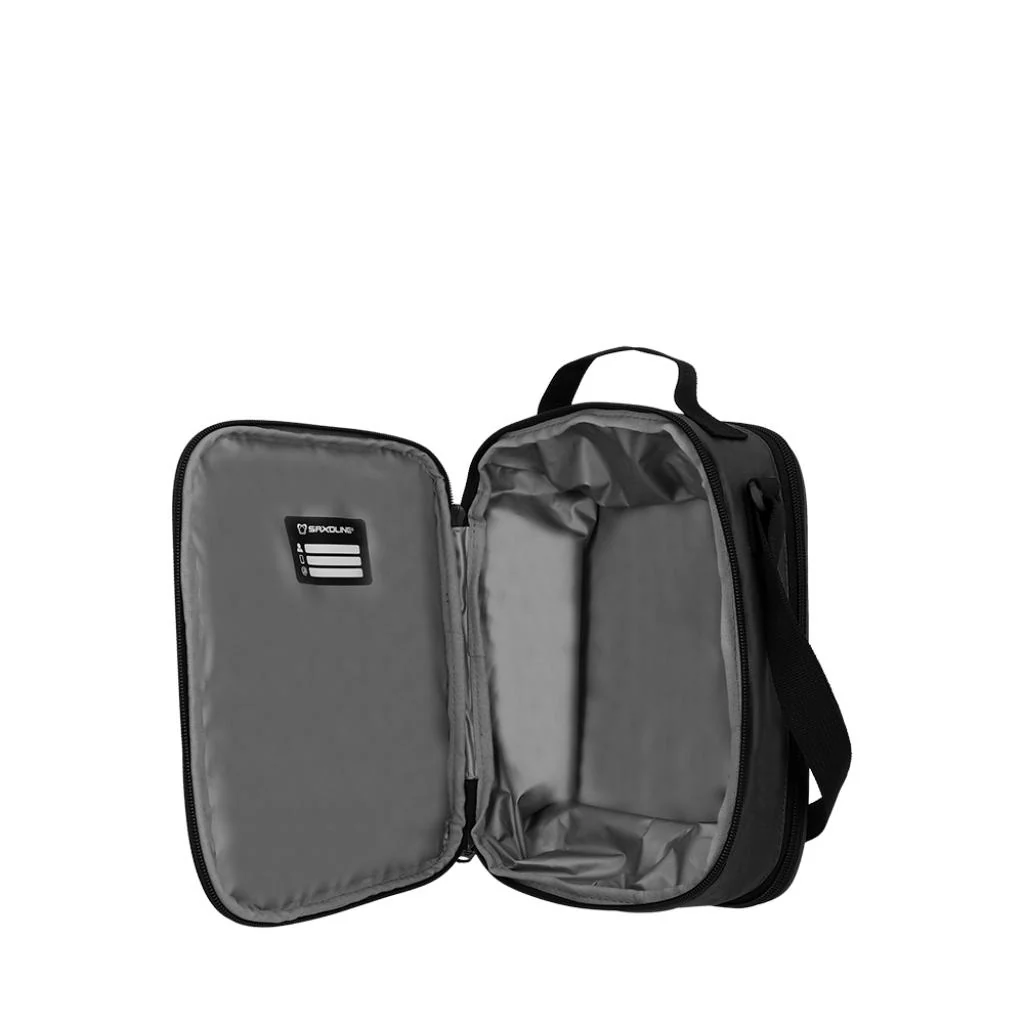 Combo Mochila Saxoline Preston Black + Lonchera Saxoline Negra - Image 7