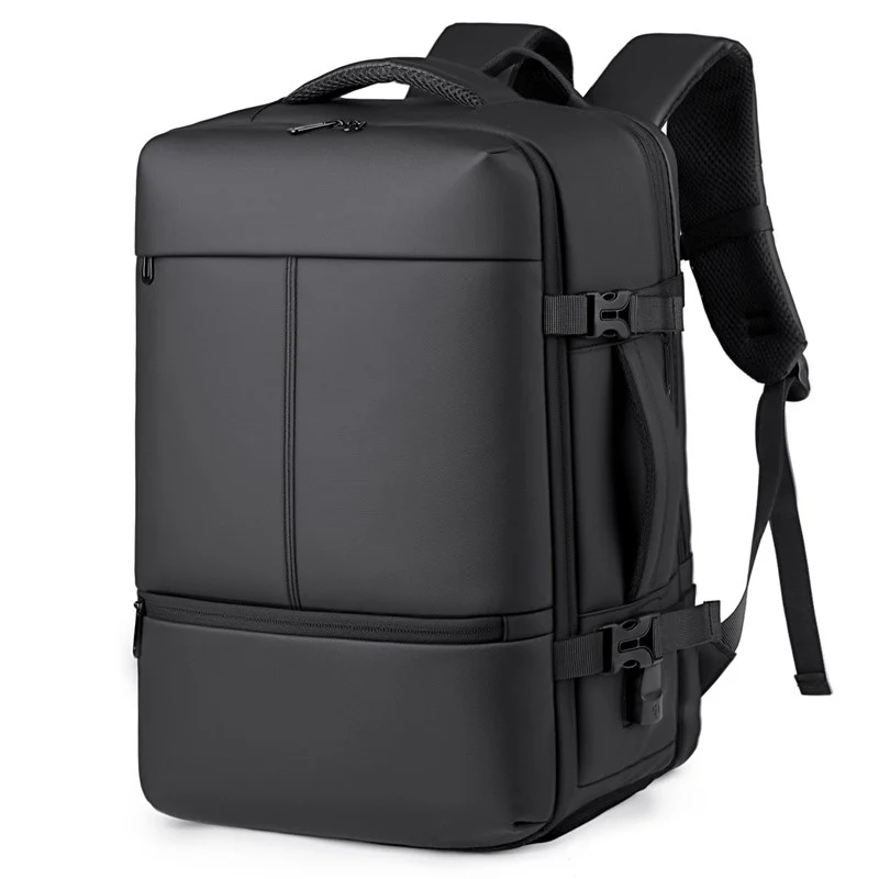 Combo Mochila T90 de Viaje Viral 38L Resistente al Agua + Mochila 26L Stanford Azul Saxoline - Image 4