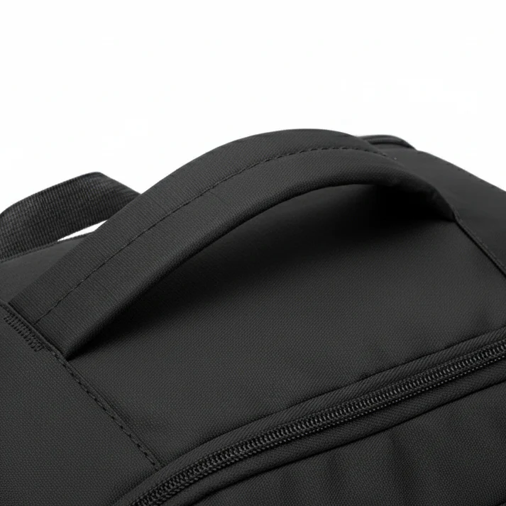 Combo Mochila Travel Navigator 36L Negra + Paraguas Negro Retráctil + Gorro Verde Pompón Intercambiable - Image 13