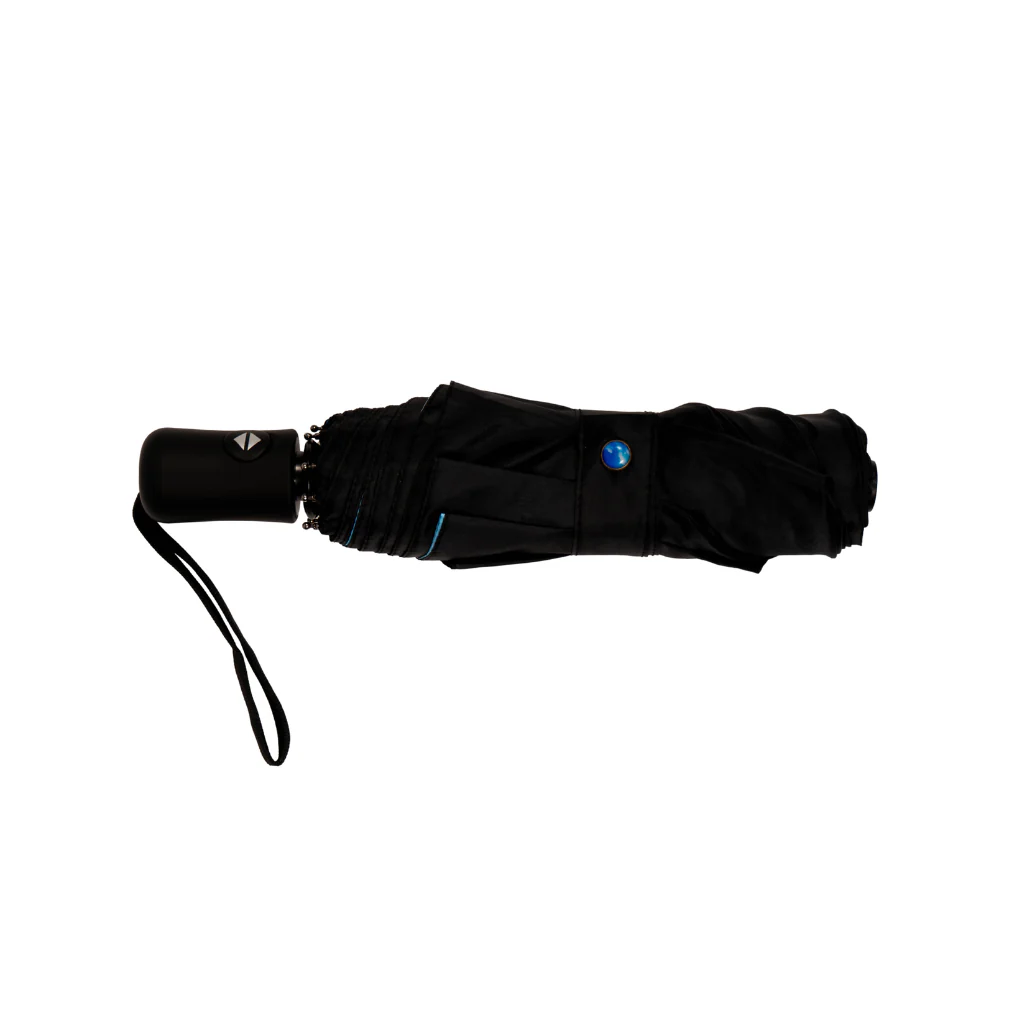 Combo Mochila Travel Navigator 36L Negra + Paraguas Negro Retráctil + Gorro Verde Pompón Intercambiable - Image 17