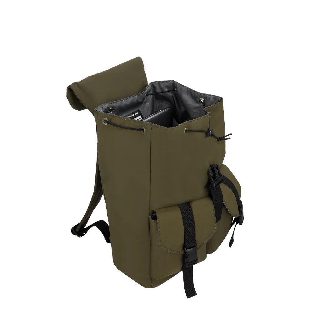 Combo Mochila Venice Oliva 22 Lts + Mochila Cairo 30 Lts Beige Saxoline - Image 11