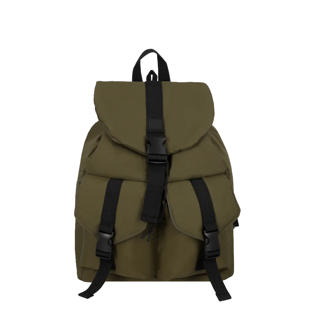 Combo Mochila Venice Oliva 22 Lts + Mochila Cairo 30 Lts Beige Saxoline - Image 13