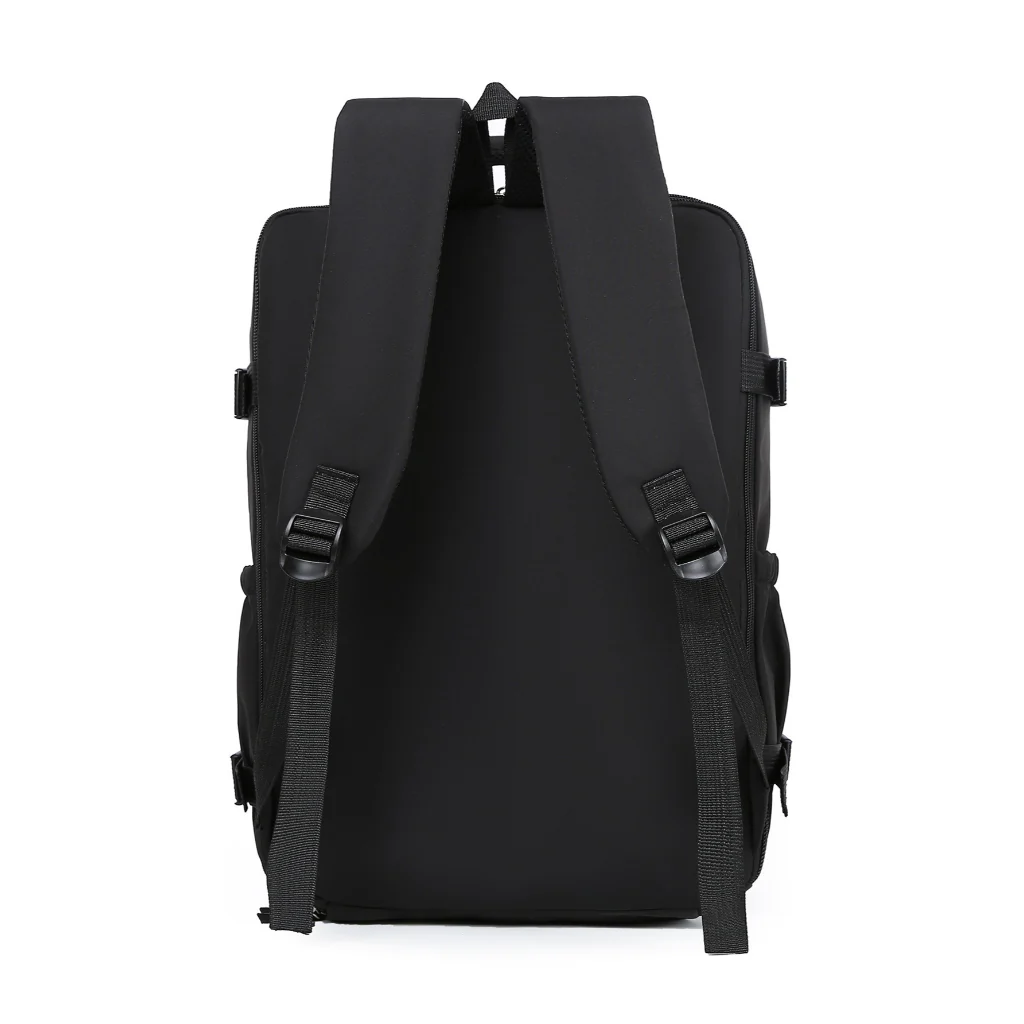 Combo 2 Mochila Viaje (Cabina Avión): 1 Mochila 40L Negro + Mochila de Viaje Viral Cabina 45L. Kippi Rosada. Resistente al Agua - Image 7