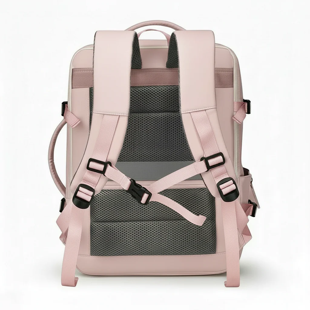 Combo PINK: Maleta Cabina y Mochila Viaje Viral Cabina 40L. Rosado. Pack Travel - Image 8