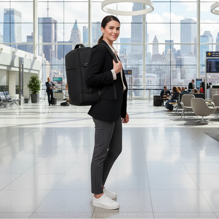 Mochila Viaje Viral. Grand Travel Ripstop 36L Black. Antirrobo. Navigator - Image 5