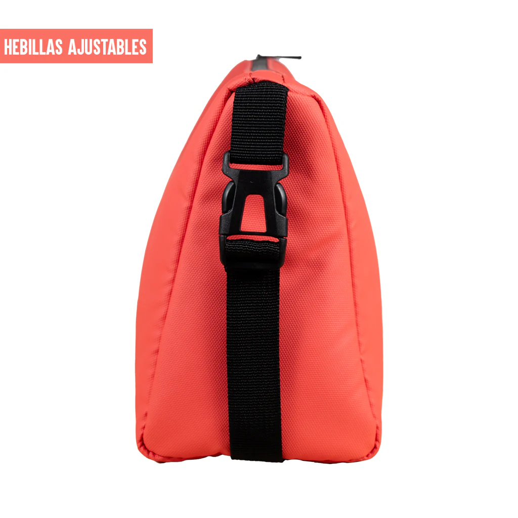 Combo Mochila Viaje Viral Cabina Avión 40L Black y Estuche Organizador. Neceser Broches 27cm x 13cm. Gout Coral - Image 10