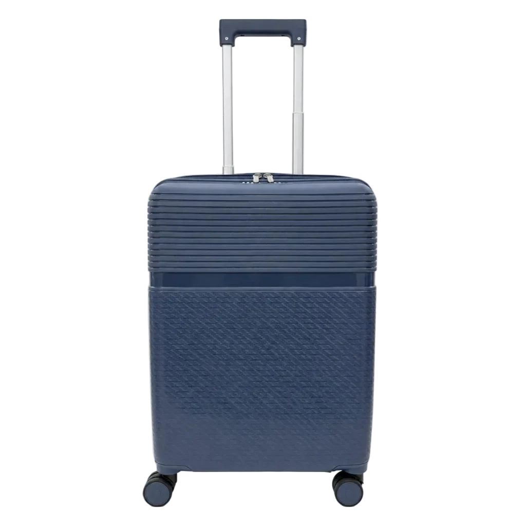 Combo Maleta de Cabina Premium Blue y Mochila Viaje Viral Impermeable 36L Black. Pack Travel - Image 2
