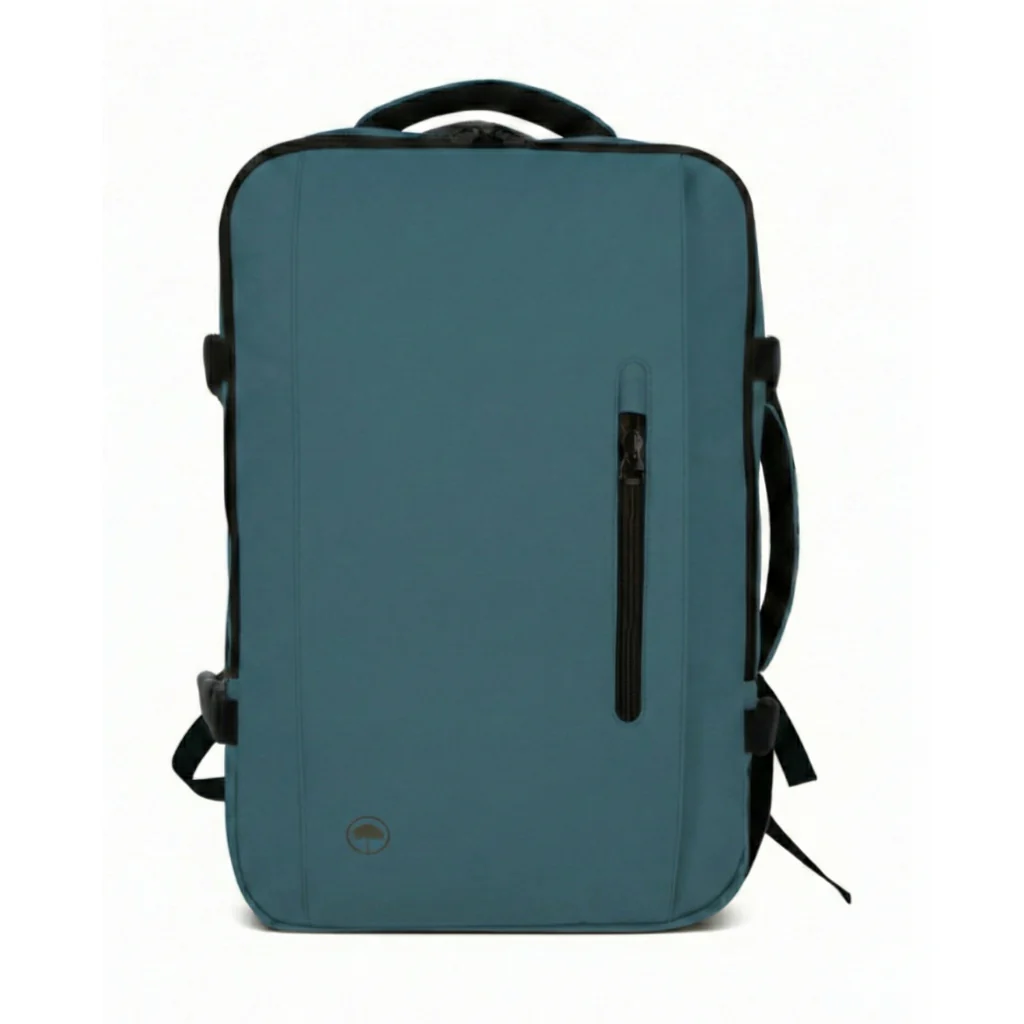 Combo Mochila Viaje XL 40Lts Azul Piedra Llaima Resistente al Agua + Maleta de Cabina Negra - Image 7