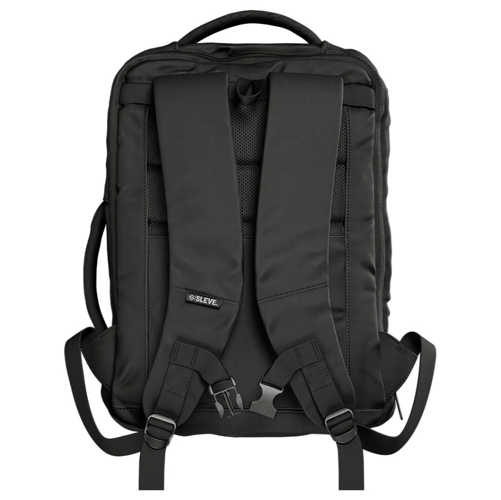 Combo Mochila Viral 30L Negra Sleve + Maleta Cabina Carry On Marksman 20 Pulgadas Negra - Image 15