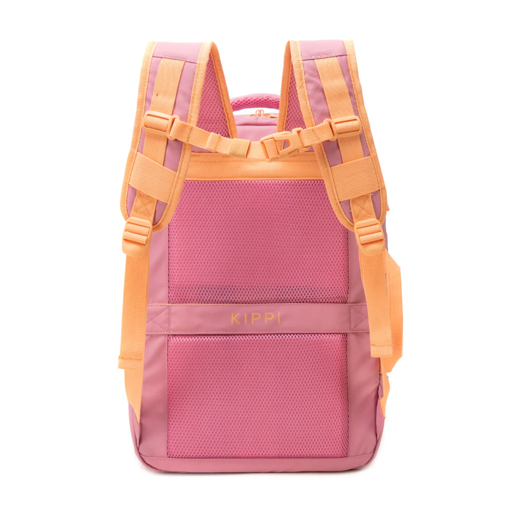 Combo Mochilas de Viaje Viral Kippi 45L Pistacho + Rosada Resistentes al Agua. - Image 21