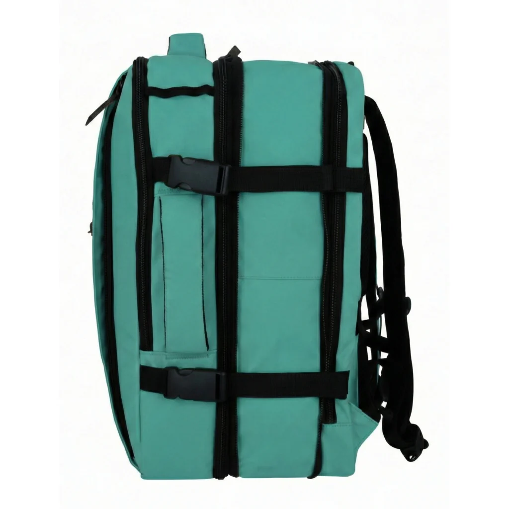 Combo Mochilas de Viaje Viral XL 40L Llaima Color Menta y Azul - Image 6