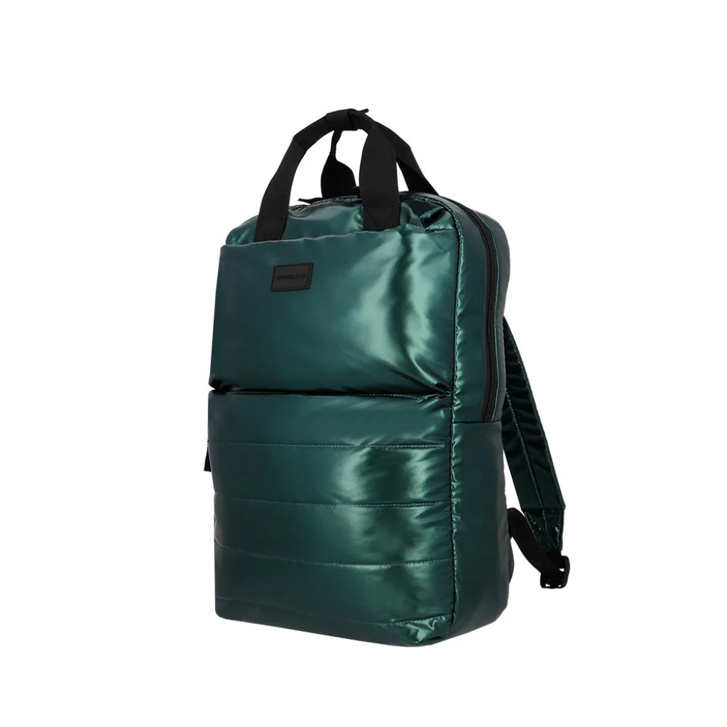 Combo 2 Mochilas Puffer Saxoline Camber 18 L Color Negra y Verde - Image 4