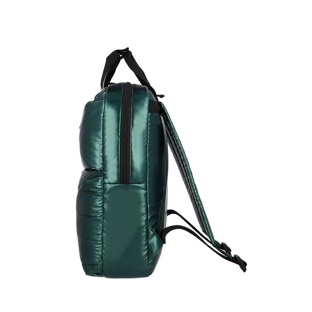 Combo 2 Mochilas Puffer Saxoline Camber 18 L Color Verde y Blanca - Image 4