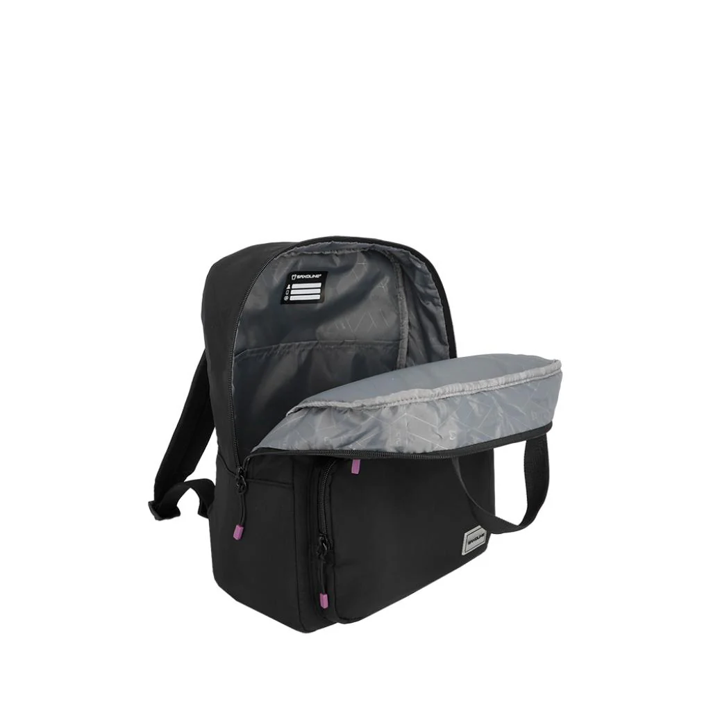 Combo 2 Mochilas Saxoline Collins 20 L Color Negra y Beige - Image 13