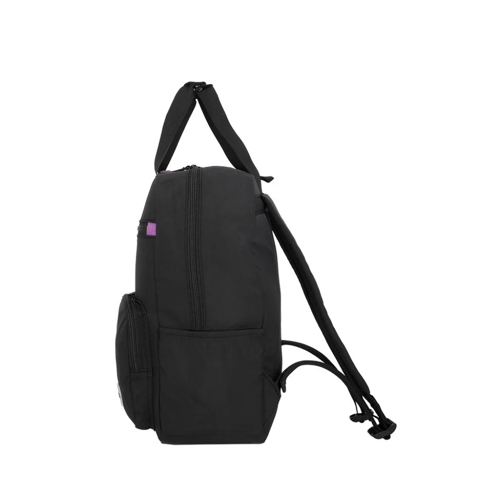 Combo 2 Mochilas Saxoline Collins 20 L Color Negra y Rosada - Image 12