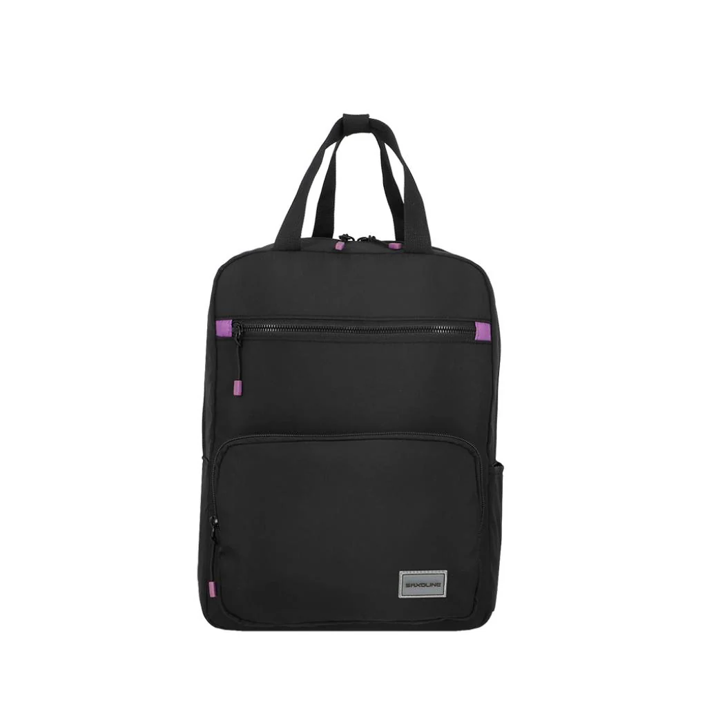 Combo 2 Mochilas Saxoline Collins 20 L Color Negra y Rosada - Image 13