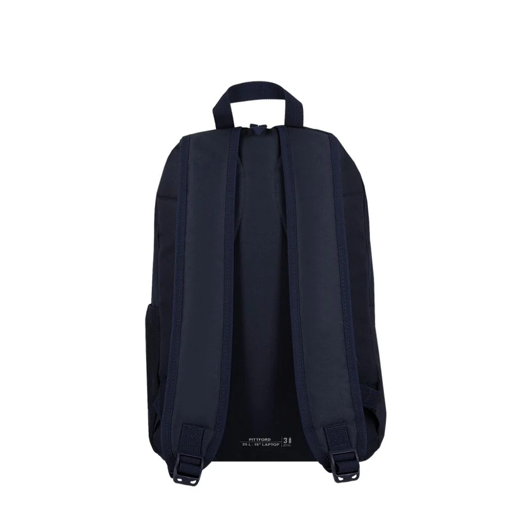 Combo 2 Mochilas Saxoline Pittford 25 L color Gris y Azul Marino - Image 7