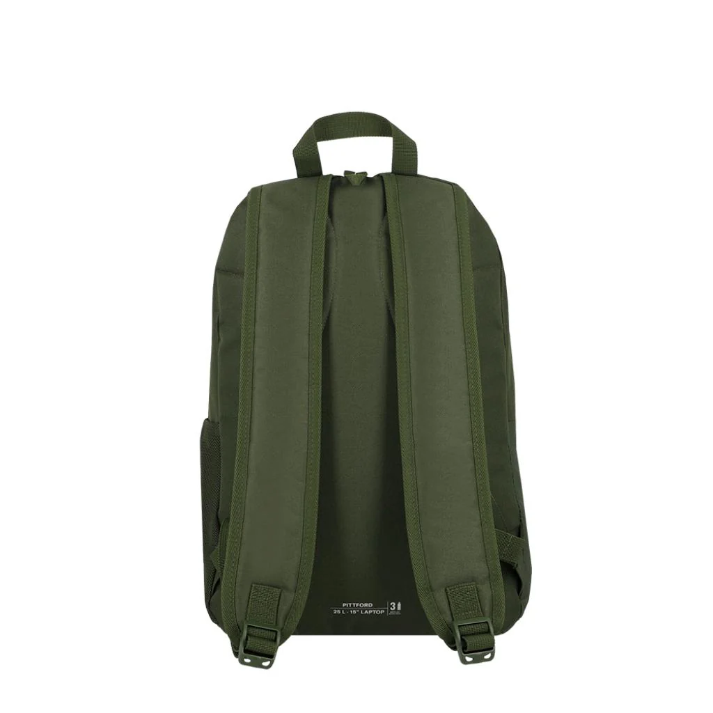 Combo 2 Mochilas Saxoline Pittford 25 L color Gris y Verde Oliva - Image 13