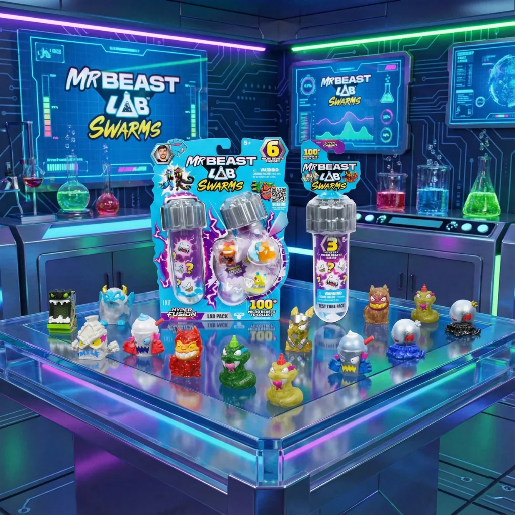 Combo Mrbeast S3 Lab Swarms 1 Figura Surtida y MrBeast S3 Lab Swarms 3 Figuras Surtidas y MrBeast S3 Lab Swarms 6 Figuras Surtidas